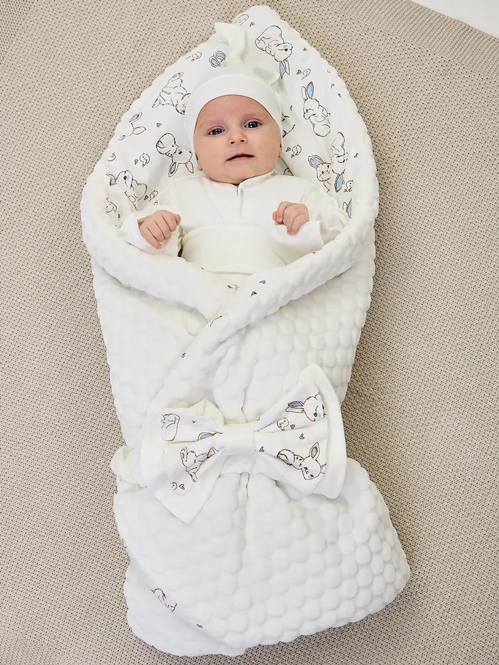 Конверт на выписку новорожденного осень без костюма