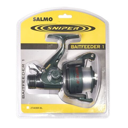Катушка безынерционная Salmo Sniper BAITFEEDER 1 40BR блистер