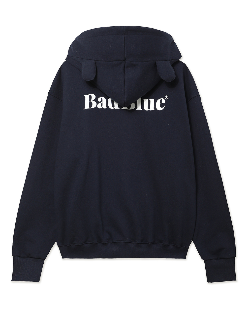 Женская Толстовка Bear Ear Zipup Crop Babyblue