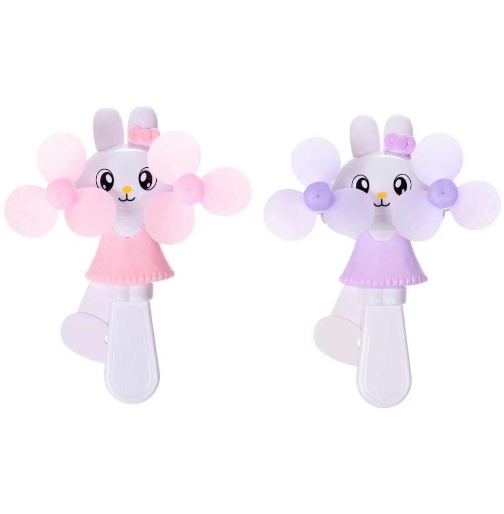 Вентилятор «Зайчонок» 20*14,5 см, микс