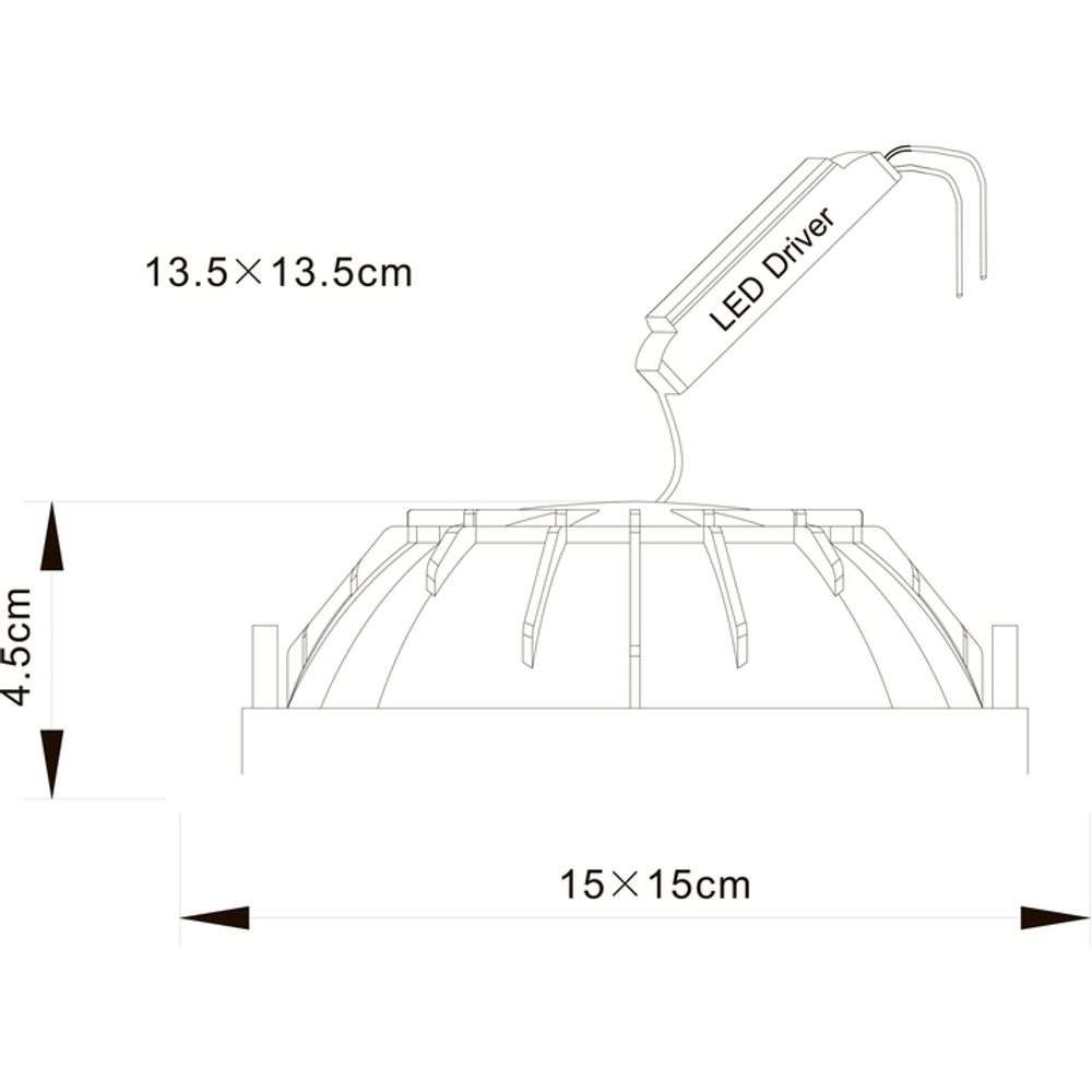 Встраиваемый светильник Arte Lamp