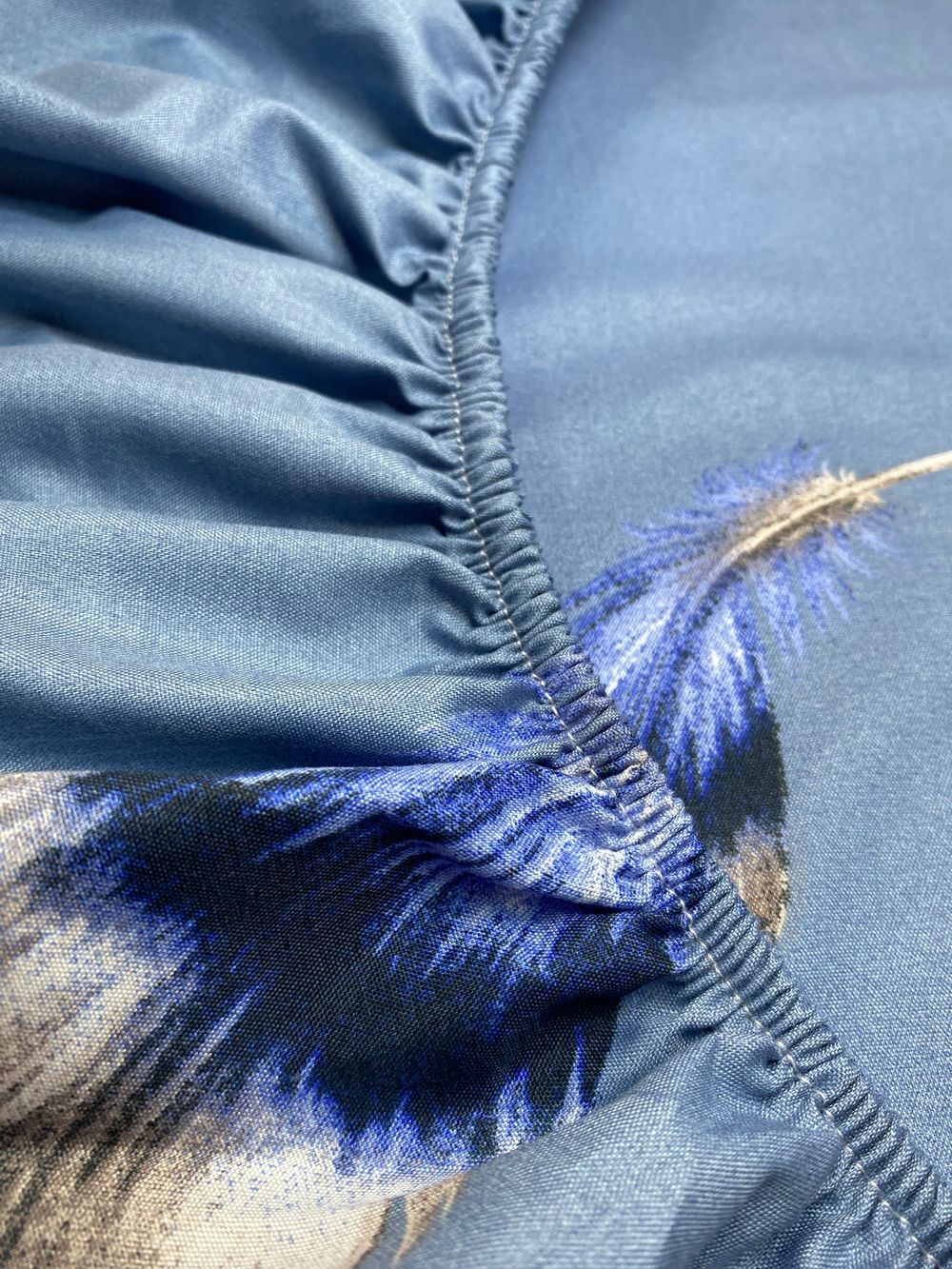 Постельное белье полисатин Simple House "Piuma" 1,5-спальный на молнии Наволочка 50х70 см 1 шт Простынь на резинке 90х200 см Пододеяльник 145х215 см