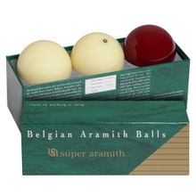Шары Super Aramith Traditionnel Carom ø61,5мм 3шара