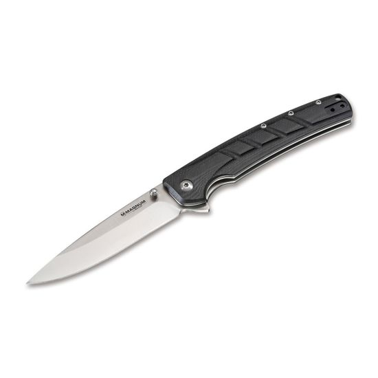 Складной нож Boker 01MB724 Gatto Nero c клинком из стали 440A, рукоять G10