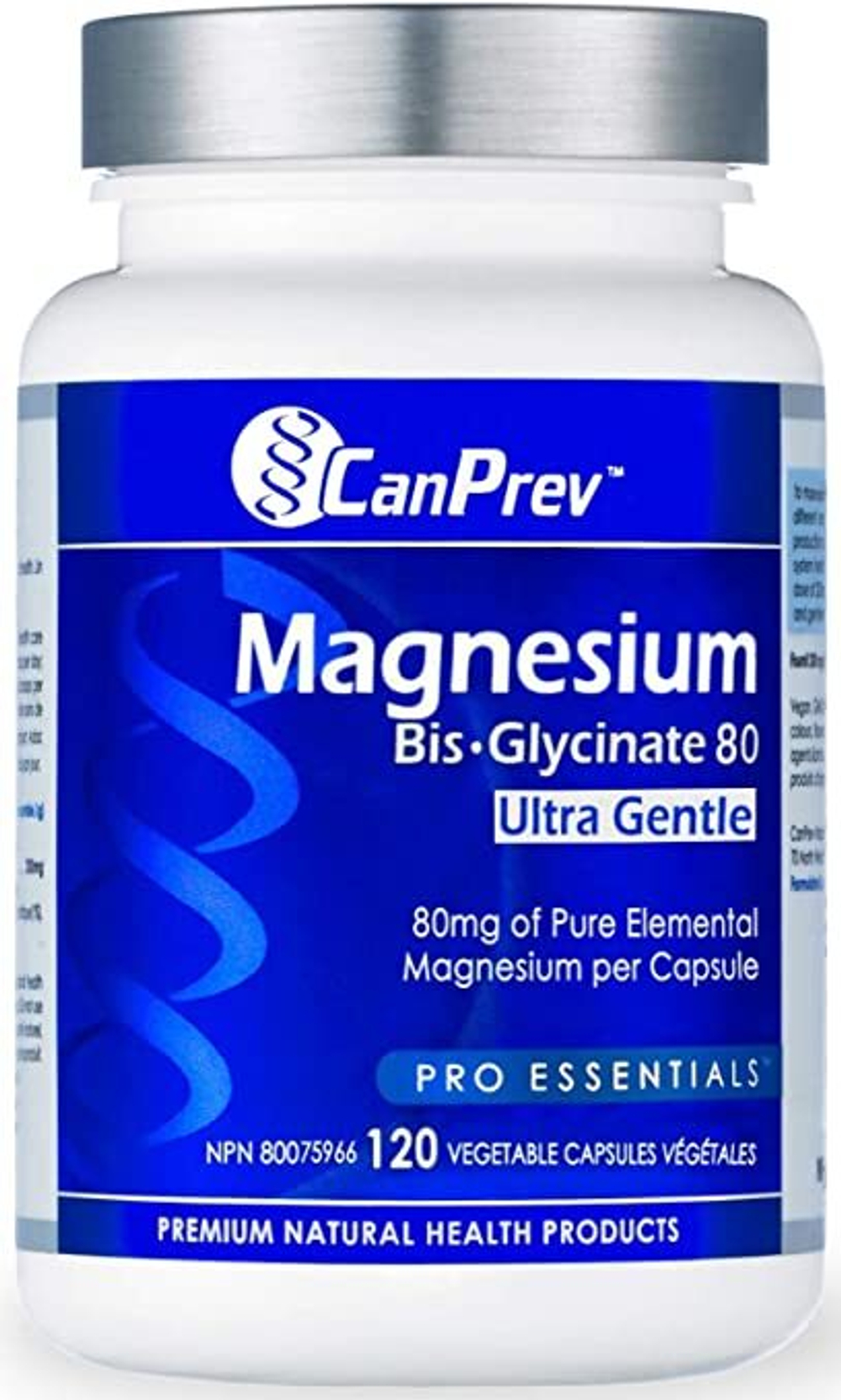 CanPrev Magnesium Bis Glycinate 80 ULTRA GENTLE 120 kaps