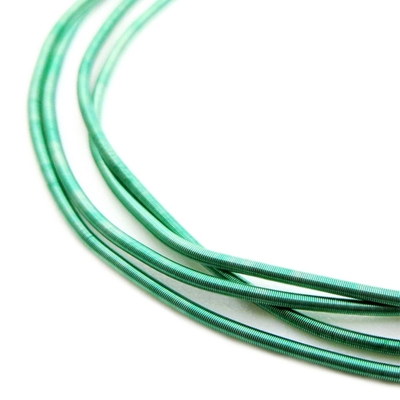 Канитель мягкая, гладкая, KAN/MK, 1,3 мм, матовая, нефрит