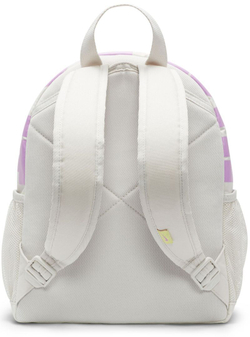 Рюкзак теннисный Nike Brasilia JDI Mini Backpack - light bone/rush fuchsia/light lemon twist
