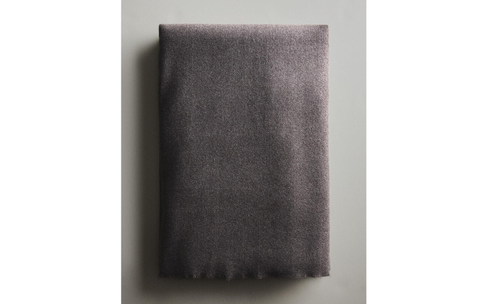 Zara Home плед из полиэстера, зелёный