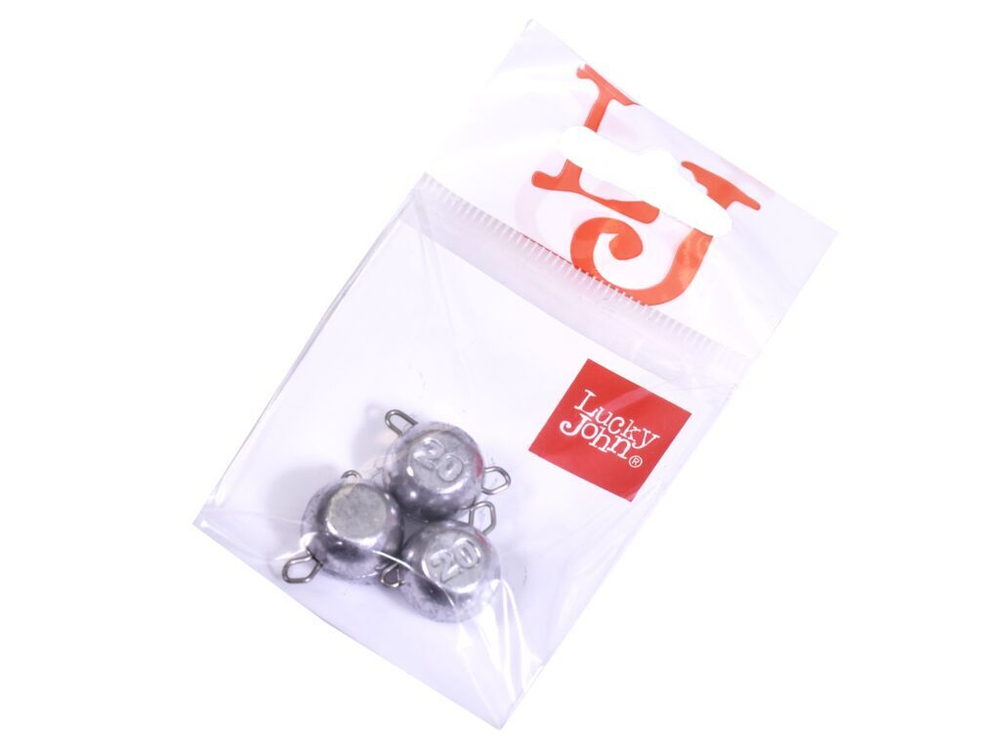 Груз-головки разборные Lucky John BALL 20.0г 3шт