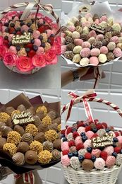 Шоколадная надпись