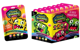 Кислые Жевательные Конфеты Полный Кислец