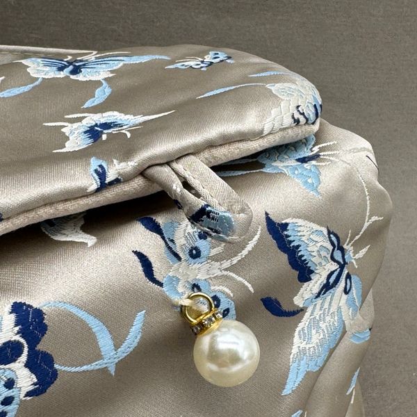 Сумка чаемана, текстиль, жесткое дно, 15/15/10см