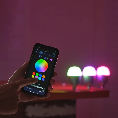 Комплект светодиодных ламп Godox Knowled C7R-K8 с зарядным кейсом