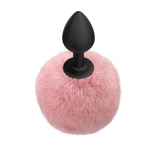 Анальная пробка 15см с хвостом Lola Games Emotions Fluffy Pink 4017-02lola