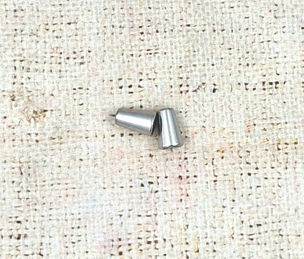 Наконечник, металл, d 5 мм, р. 13,8х9 мм, матовый никель