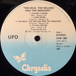UFO ‎– The Wild, The Willing And The Innocent (Швеция 1981г.)