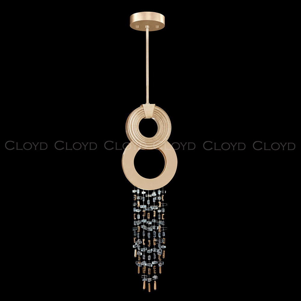 Подвесной светильник Cloyd APOLLINER P2 / Ø27 см - латунь (арт.11540)