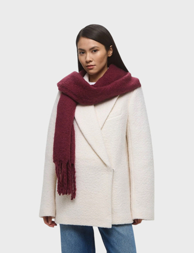 Шарф KARL LAGERFELD JEANS Chunky Furry Scarf