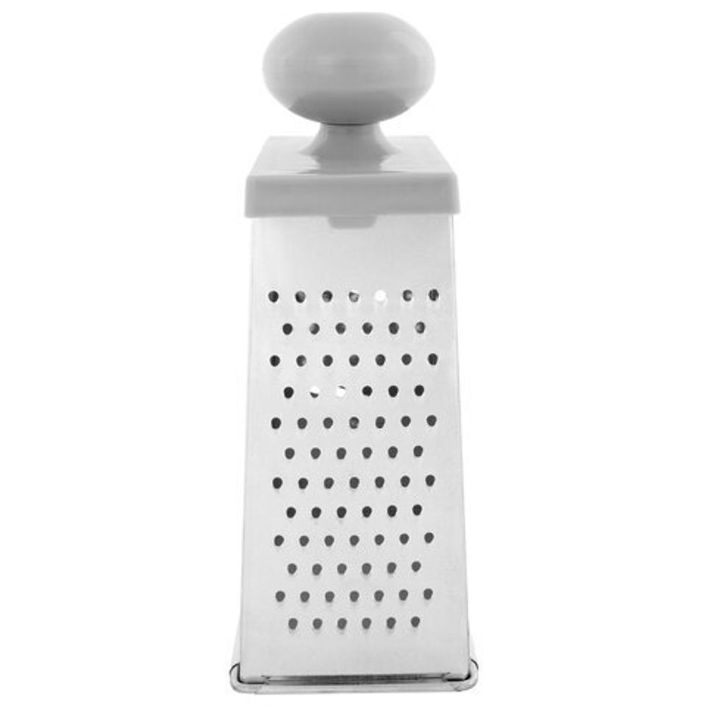 Терка 4 грани 23х11х8,5 см, белая жесть, САМАЯ УДОБНАЯ РУЧКА, BOOMHOUSE (БумХаус), 701857