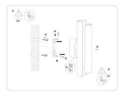 Ambrella Настенный светодиодный светильник Techno family TN71332