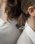 LOVERS ONLY necklace BLACK