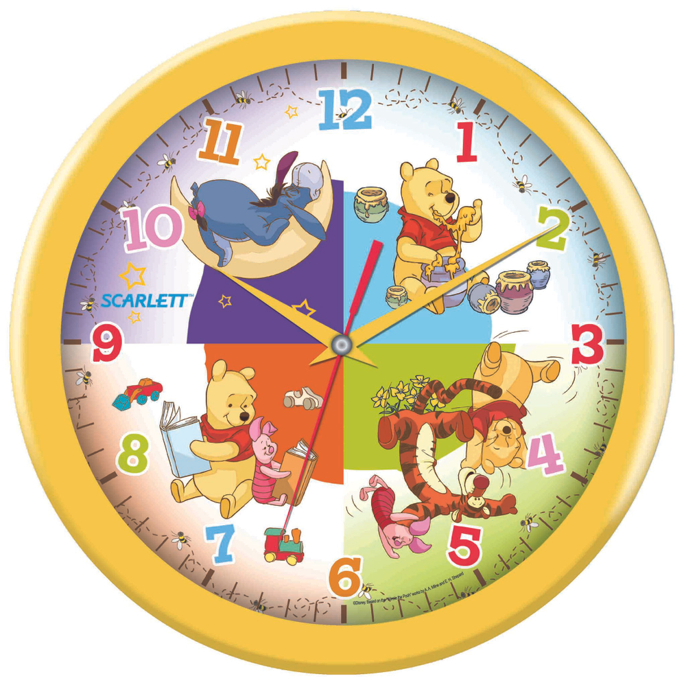 Часы настенные Scarlett SC-WCD07W