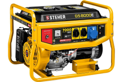 Бензиновый генератор STEHER с электростартером GS-8000Е