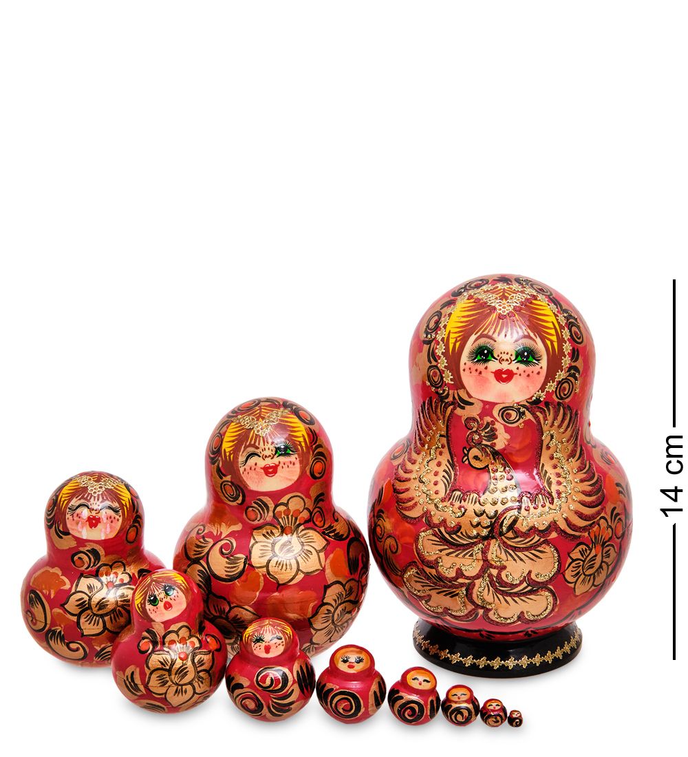 Народные промыслы МР-65/ 2-B Матрешка 10м «Бажена»