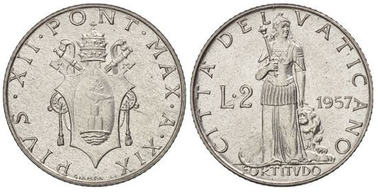 Монеты Ватикана