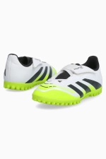 Сороконожки adidas Predator Club Hook-and-Loop TF Junior - белый