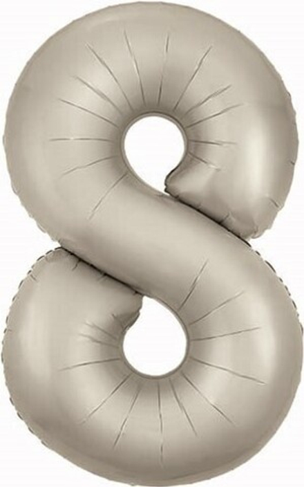 Р Цифра 8 Slim Кремовый (40''/102 см)