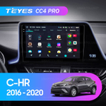 Teyes CC4 Pro 9" для Toyota C-HR 2016-2020