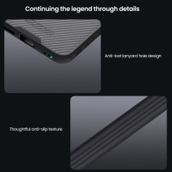 Чехол прозрачный тонированный от Nillkin для Samsung Galaxy S25 FE, серия CamShield Pro Case (сдвижная шторка для камеры)