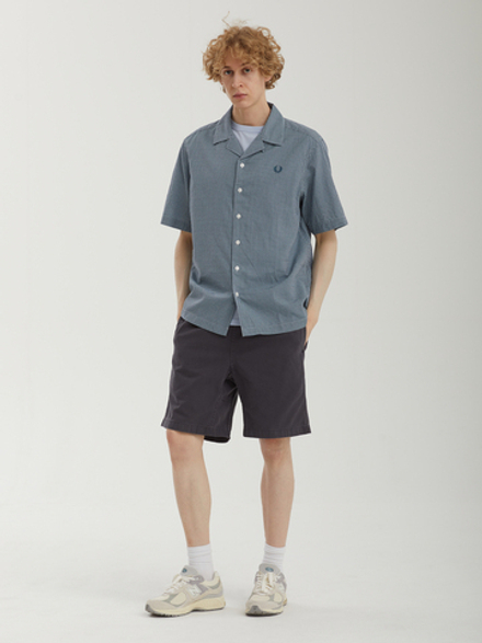 Мужская Рубашка Microgingham Seersucker