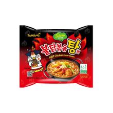 Лапша Samyang Острая курица и Тушеное мясо 145 г 5 шт