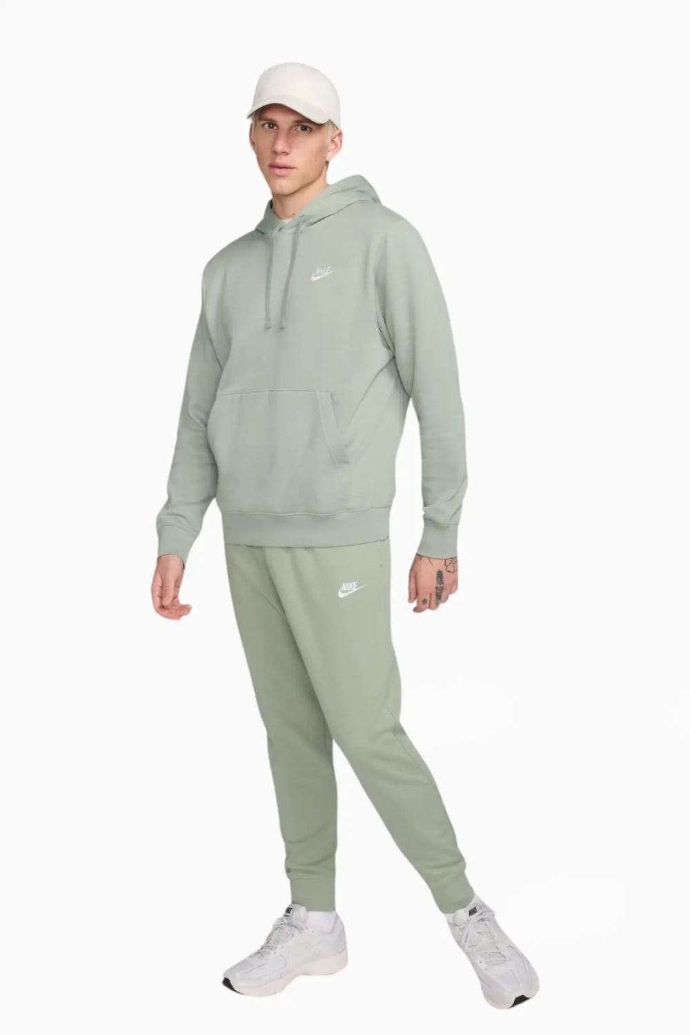 Кофта Nike Sportswear Club Fleece - зеленый