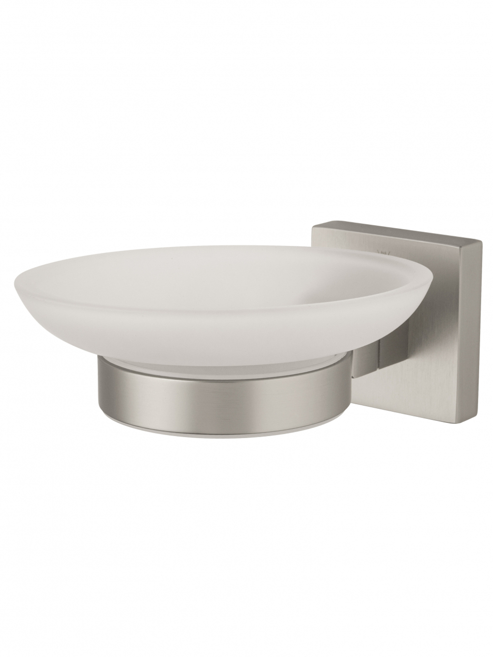 Мыльница с держателем WONZON & WOGHAND POLO, Брашированный никель (WW-8922-BN)