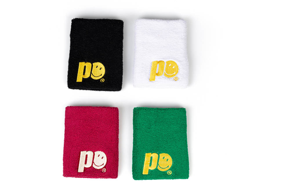 Теннисные напульсники PRINCE X SMILEY WRISTBANDS GR L