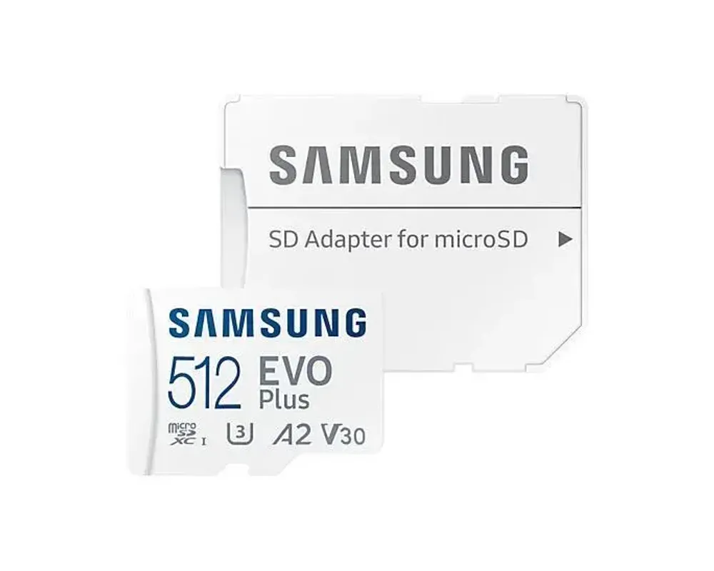 Карта памяти Samsung EVO Plus microSDXC 512 ГБ