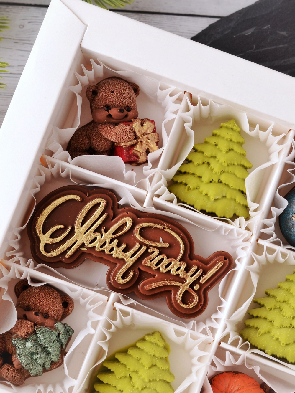 Сладкий подарок "С новым Годом" #10 / Конфеты ручной работы