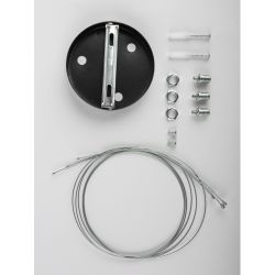 Светильник LED ЭРА Geometria SPO-152-B-40K-048 Delta 48Вт 4000К 3500Лм IP40 800*800*80 черный подвесной | Декоративные светильники Geometria