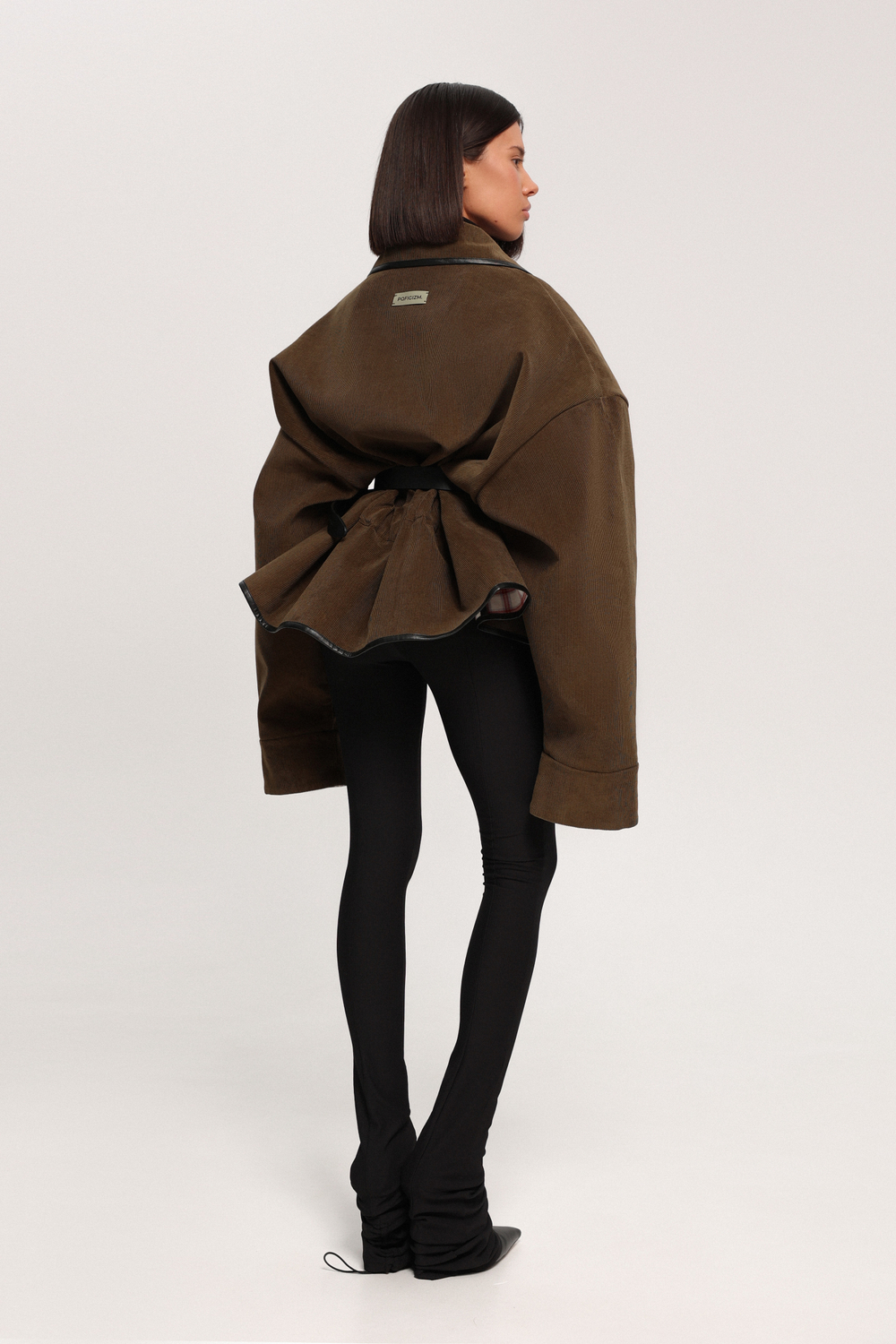 Бомбер двусторонний из вельвета