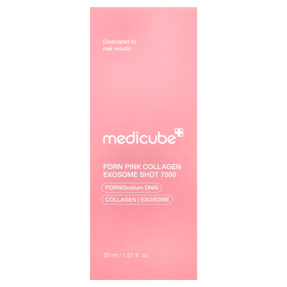 Medicube, розовая сыворотка с экстрактом коллагена и экстрактом коллагена 7500, 30 мл (1,01 жидк. унции)