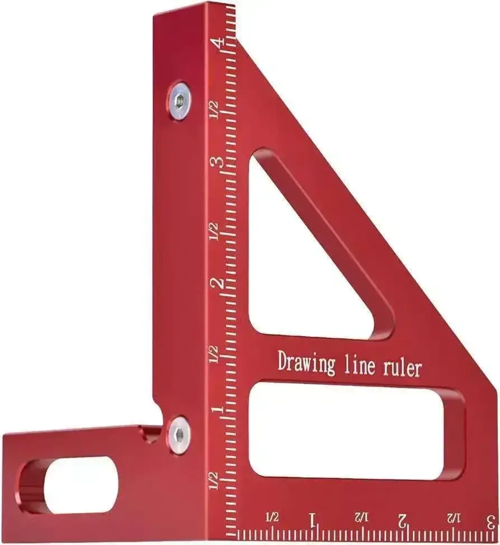 Линейка/угольник 11.2мм х 79мм, Металл
