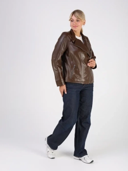 Кожаная куртка демисезонная косуха