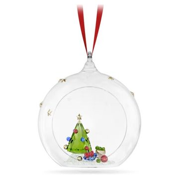 Елочное украшение Swarovski Holiday Cheers Tree and Gifts Ball Ornament