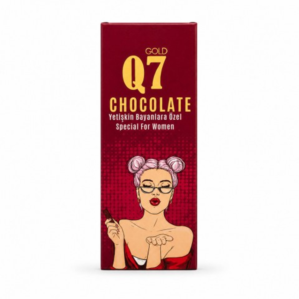 Шоколад Q7 gold женский 25 г.
