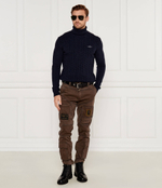 Хлопковый гольф Aeronautica Militare - темно-синий(MA1485L417)