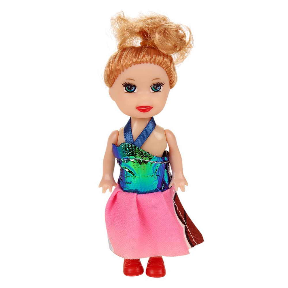 Кукла тип Модель на шарнирах с ребенком и аксессуарами, коробка 712A3