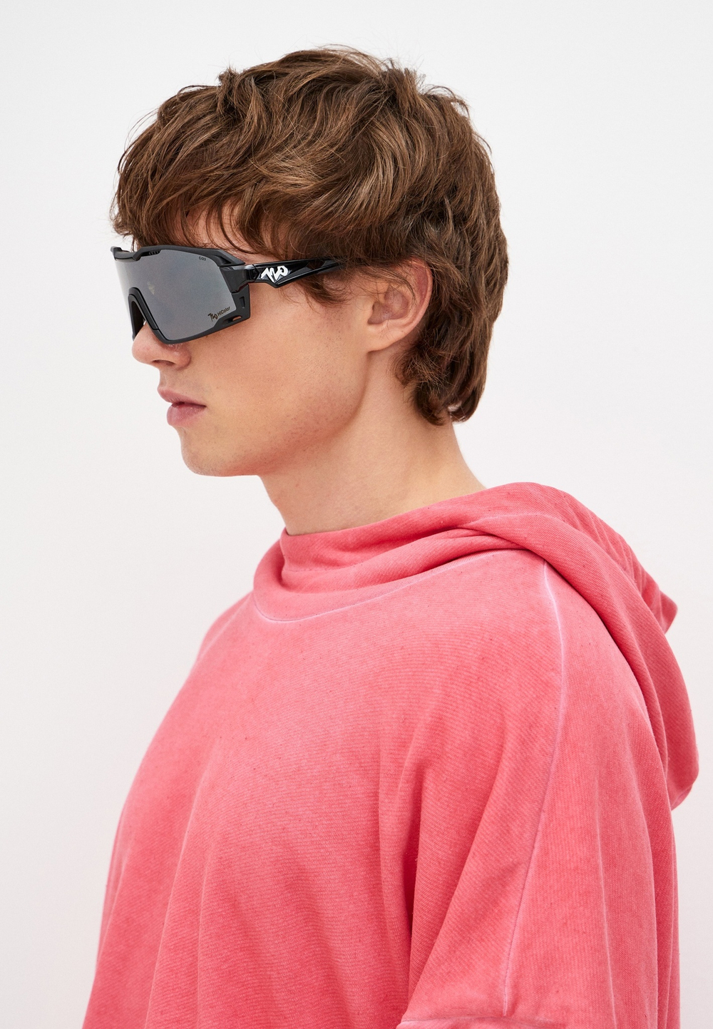 Спортивные очки 720armour Flash / Matte Black frame / Shiny Crystal Black Temple / HC Green Mirror Silver / Cylinder Lens